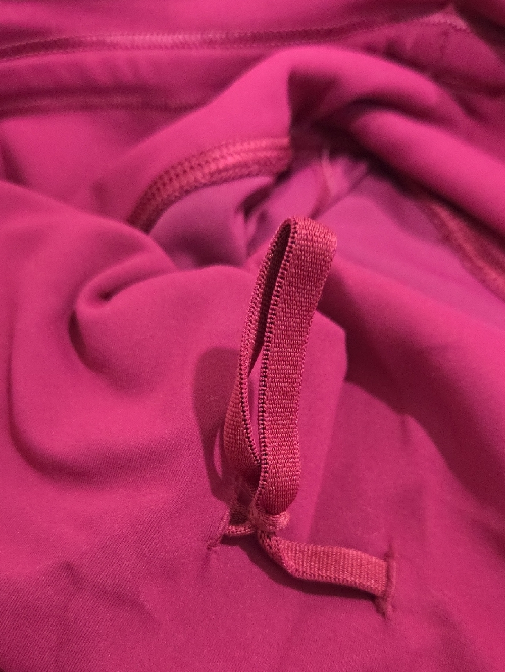 LULULEMON Magenta Hot Pink Leggings with Pockets Size 8 - Picture 7 of 10